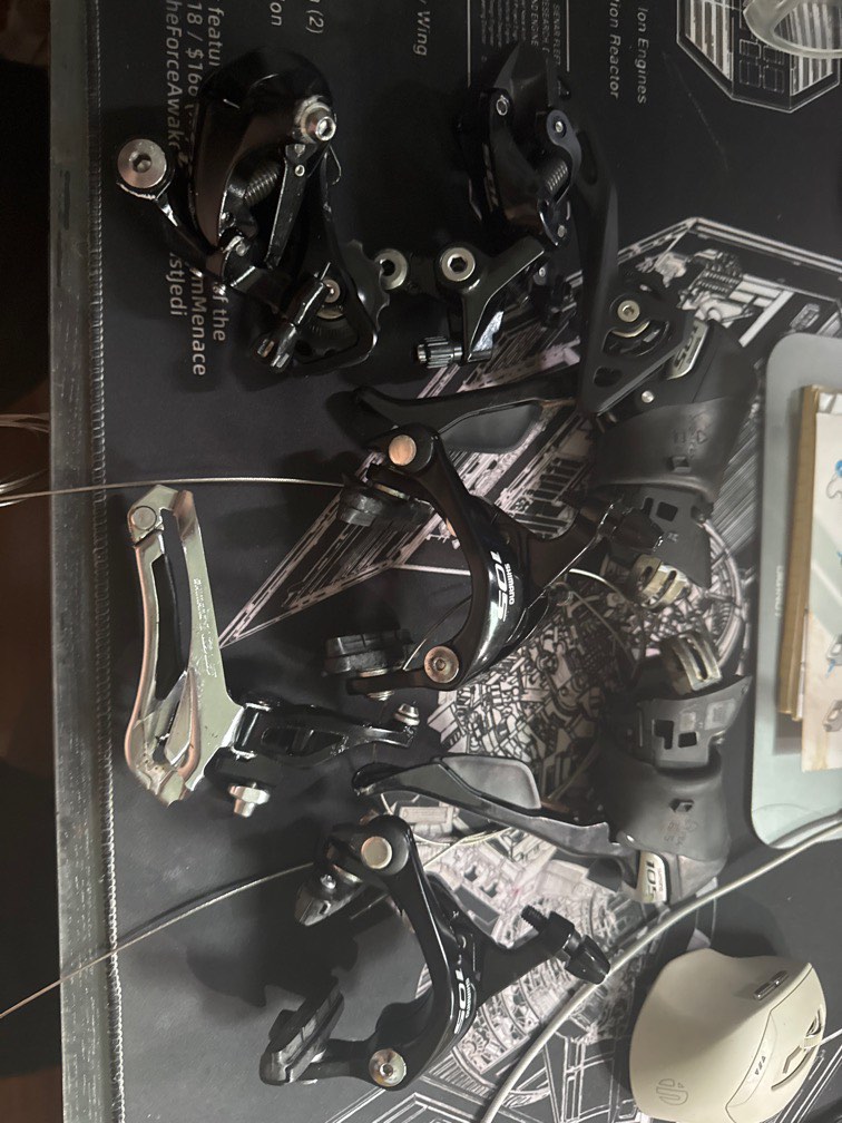 Shimano 105 mechanical /rim brakes, Sports Equipment, Bicycles & Parts ...