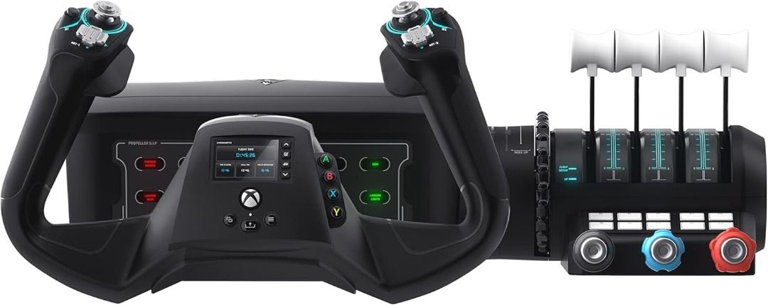 Turtle Beach VelocityOne Flight Universal Control System / Throttle Quadrant with Boeing levers / MSFS / Xbox / Yoke / Flight Simulator63109552219650111