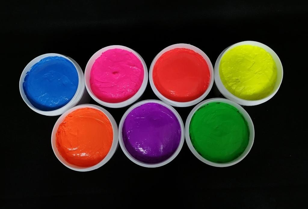 Waterbased Super Fluorescent Inks for T-Shirt Printing (Category: Others) located in Quezon City. Submitted by mmpquezoncitybranch (Listing ID 1373100350, Image 3). Description: Water based Super Fluorescent Inks for T-Shirt Printing Available Colors: Green Yellow Hex Yellow Gold Yellow Orange Red Rose Pink Pink Violet Blue For pickup at our store or for shipping thru courier /lalamove, JRS, Abest and AP Cargo Contact us: PLDT: (02) 529-1009/354-