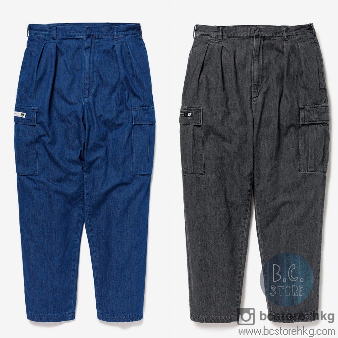 WTAPS MILT2301 / TROUSERS / COTTON. DENIM 25SS, 男裝, 褲＆半截裙