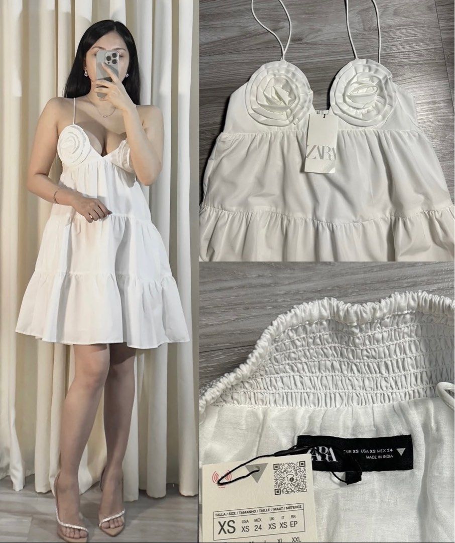 ZARA DRESS (BNEW WITH TAG) (Category: Dresses) located in Vigan. Submitted by Ellexea (Listing ID 1373073517, Image 1). Description: Available Size: Med Measurements Waist 27-28 Bust 34-36 Length 35 .