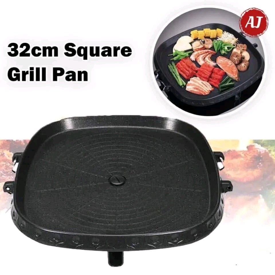 32cm Square Grill Pan (Category: BBQ, Grills & Hotpots) located in Manila. Submitted by ramosmarvi53163 (Listing ID 1373257775, Image 2). Description: 32cm Square Grill Pan.