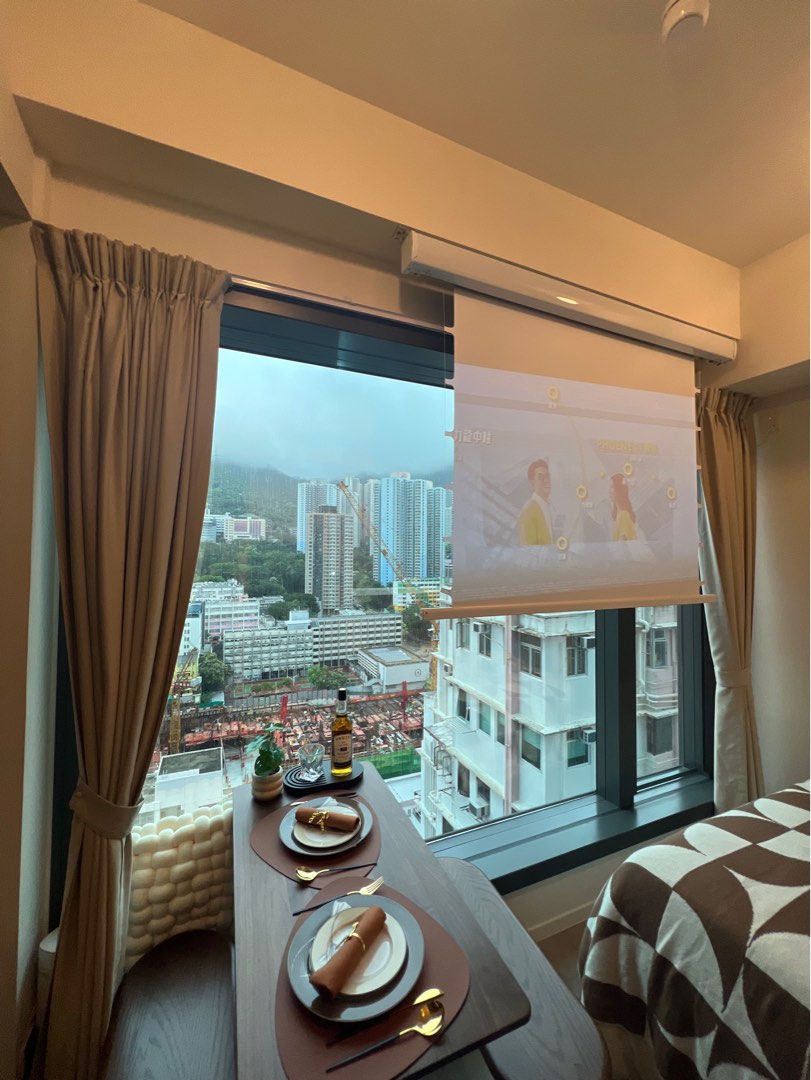 "Huang Tse San Station 4 minutes away" - Open-plan unit with terrace on 15/F, $3.99 million to move in, stamp duty only $100!63437621703553113