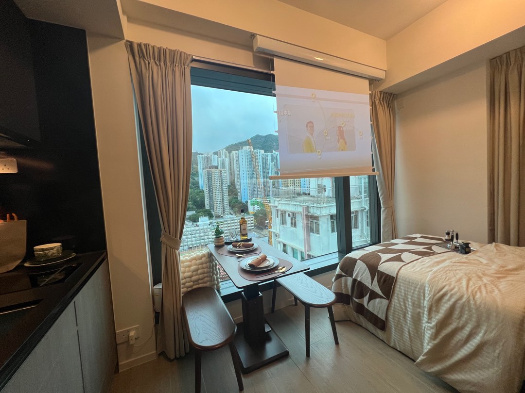 "Huang Tse San Station 4 minutes away" - Open-plan unit with terrace on 15/F, $3.99 million to move in, stamp duty only $100!634376217035531121