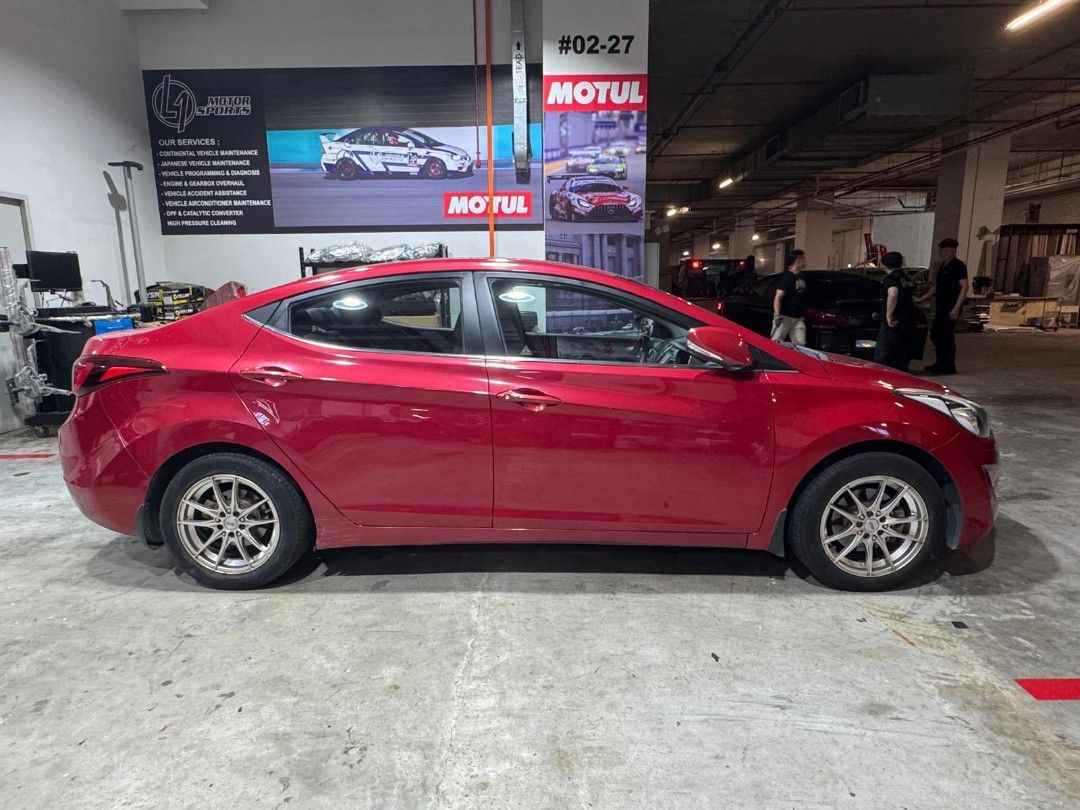 $55 Hyundai Elantra 1.5(A) for PHV Rental Usage Grab Gojek Tada62887424872963111