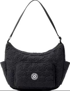 Japanese magazine附录 Kipling portable black star limited edition multifunctional large capacity single shoulder bag crossbody bag side bag tote bag (requires order)64195421554562110