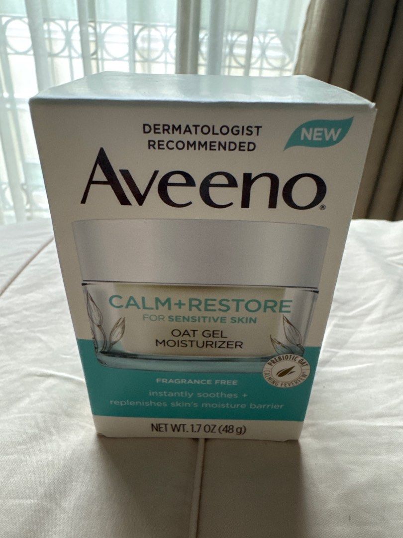 Aveeno Calm+Restore Oat Gel (Category: Face Care) located in Manila. Submitted by nanettechristy (Listing ID 1373277462, Image 1). Description: .