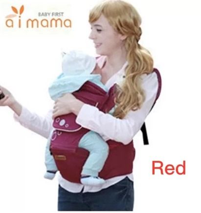 baby carrier with hip seat (Category: Carriers & Slings) located in Singapore. Submitted by emmashoppingg (Listing ID 1373350515, Image 3). Description: 规格 Red Brown 尺码 No teeth pad=$55.00 With teethpad=$57.00 Product Description 😊Brand new 😍red, grey , brown and black colors 👉3-36moths 👉Max loading-18kg 👉free size 👉2-in 1 carrier: hip seat+ carrier Product Description Introducing a new series of baby carriers. These branded babyCarriers - 