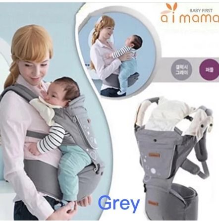 baby carrier with hip seat (Category: Carriers & Slings) located in Singapore. Submitted by emmashoppingg (Listing ID 1373350515, Image 2). Description: 规格 Red Brown 尺码 No teeth pad=$55.00 With teethpad=$57.00 Product Description 😊Brand new 😍red, grey , brown and black colors 👉3-36moths 👉Max loading-18kg 👉free size 👉2-in 1 carrier: hip seat+ carrier Product Description Introducing a new series of baby carriers. These branded babyCarriers - 