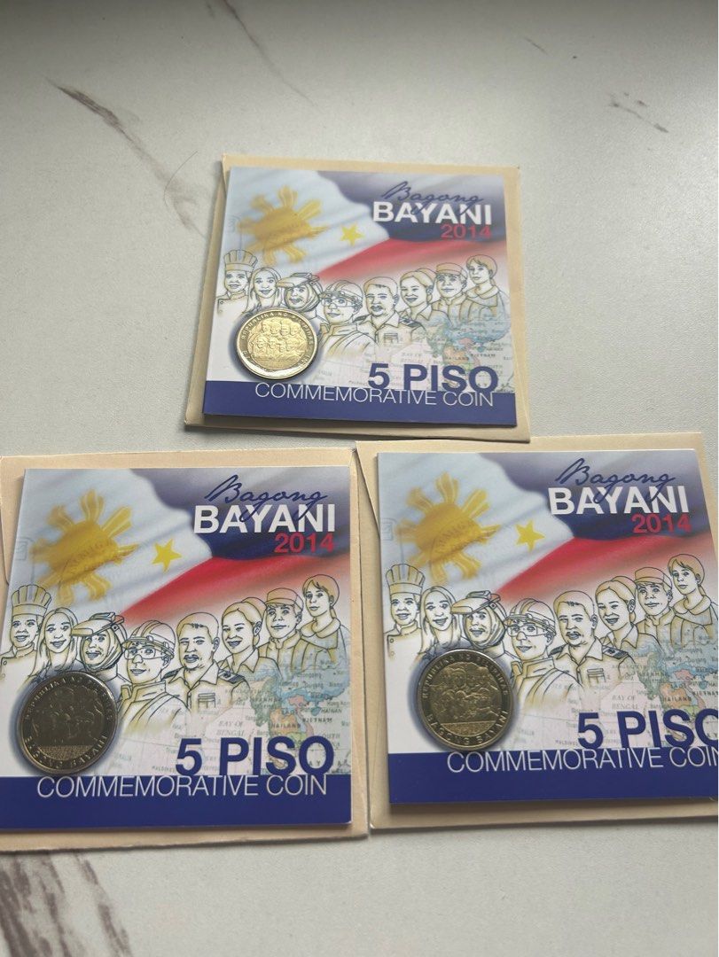 Bagong Bayani 5-Peso Coin (Category: Currency) located in Manila. Submitted by chen_clybelles (Listing ID 1373295653, Image 1). Description: .