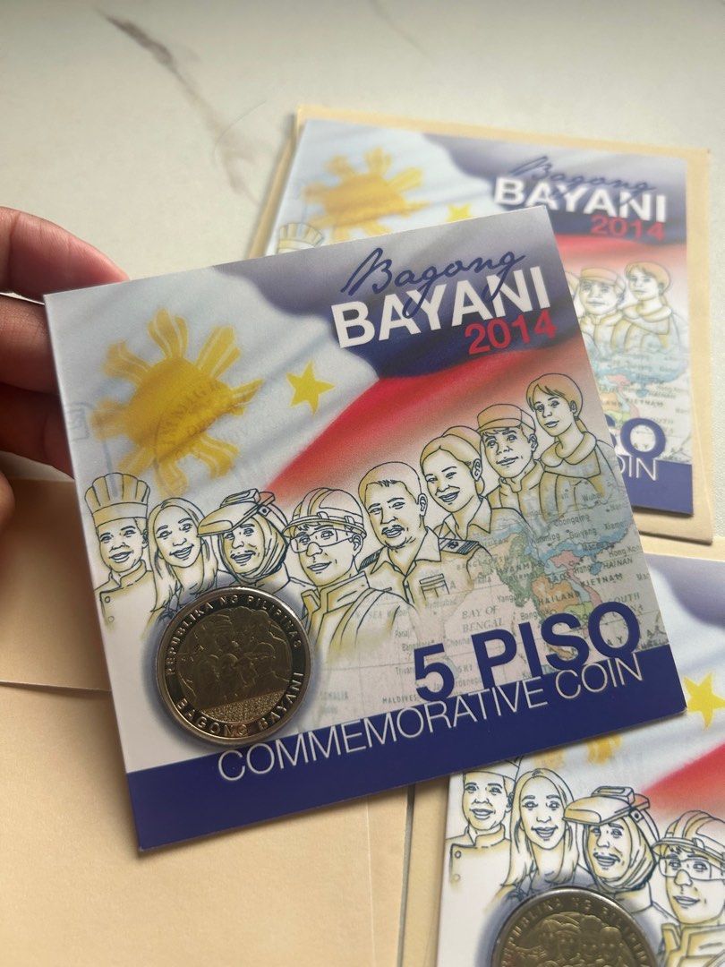 Bagong Bayani 5-Peso Coin (Category: Currency) located in Manila. Submitted by chen_clybelles (Listing ID 1373295653, Image 2). Description: .
