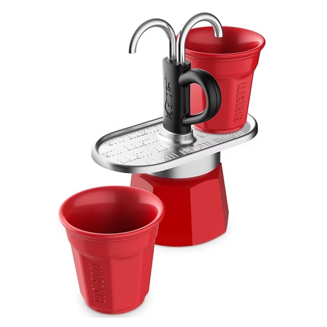 Bialetti Mini Express & 2pcs Espresso Cups -Moka Express, Moka Induction (Category: Coffee Machines & Makers) located in Mandaluyong City. Submitted by barista.essentials (Listing ID 1373357459, Image 3). Description: Bialetti Mini Express & 2pcs Espresso Cups Yellow, Red with Design, Red Plain and Blue=P 4000 Bialetti Mini Express for Induction & 2pcs Espresso Cups - Black= P 5400 Bialetti Mini Express - A Perfect Get Together! Bialetti Mini Exp