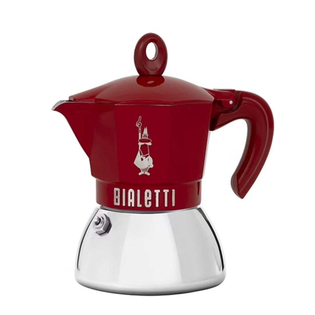 Bialetti Moka Exclusive Induction (Category: Coffee Machines & Makers) located in Mandaluyong City. Submitted by barista.essentials (Listing ID 1373364320, Image 1). Description: 2cups=P 4500 4cups= P 4800 Bialetti Moka Exclusive Induction Moka Pot is a coffee maker with a bi-layer boiler that is perfect for use on all hobs, including induction ones. Its ergonomic handle guarantees a secure grip. This is compatible with induction stoves, direct f