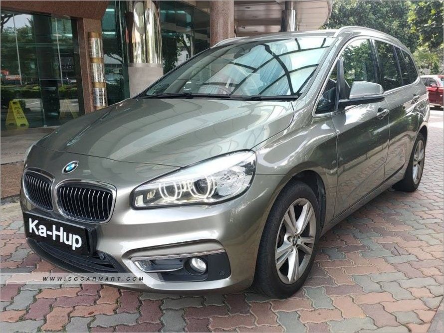 BMW 2 Series Gran Tourer Diesel 216d (A) (Category: Used Cars) located in Singapore. Submitted by kelvinseow.cars (Listing ID 1373312825, Image 1). Description: 𝗖𝗮𝗿 𝗗𝗲𝘀𝗰𝗿𝗶𝗽𝘁𝗶𝗼𝗻 🚘 📄 Do contact me to find out more about this unit. 𝗪𝗮𝗿𝗿𝗮𝗻𝘁𝘆 𝗗𝗲𝘁𝗮𝗶𝗹𝘀 🚘 🛡 ✔ Default 6 months lemon law protection from engine/gearbox failure. ✔ Extended warranty options available. 𝗟𝗼𝗮𝗻 𝗢𝗽𝘁𝗶𝗼𝗻𝘀 🚘 💵 ✔ Bank & In-House loan availa