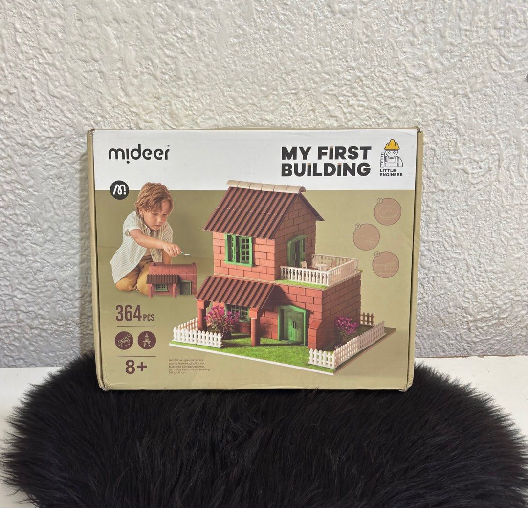 Brandnew My First Building 364pcs (Category: Lego & Building Sets) located in Paranaque City. Submitted by dalle_closet (Listing ID 1373247781, Image 1). Description: Brandnew ito. Pwede pang gift Nasa 3k+new nito It's a simulated house building DIY handmade toy, with 364pcs simulation accessories, furniture included, offers children a real house building experience..