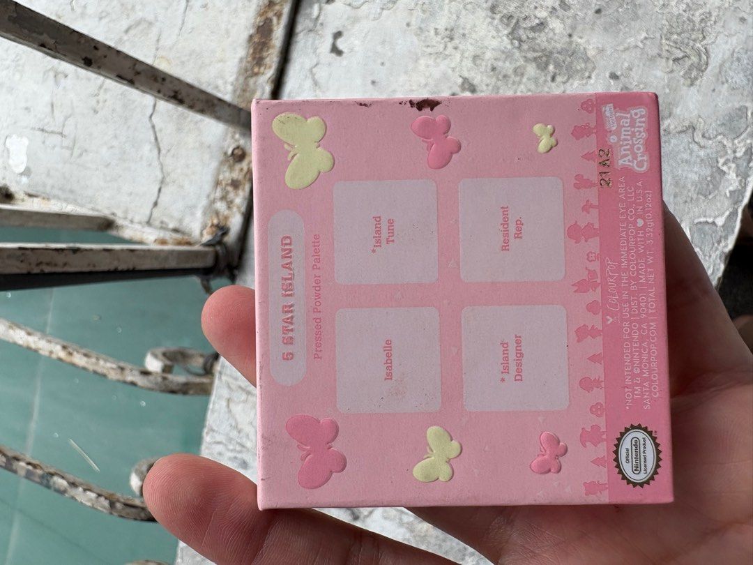 Colourpop eyeshadow palette (Category: Makeup) located in Pasig City. Submitted by _mari (Listing ID 1373254257, Image 3). Description: Never been used! Original bought in the US RFS: I dont wear make ups hahaha.