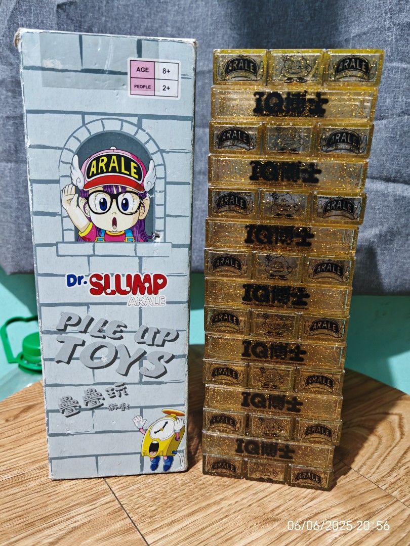 Dr. Slump arale pile up toys (Category: Designer & Blind Box Toys) located in Baguio. Submitted by baguiobeans (Listing ID 1373349741, Image 2). Description: Complete blocks, like new condition.