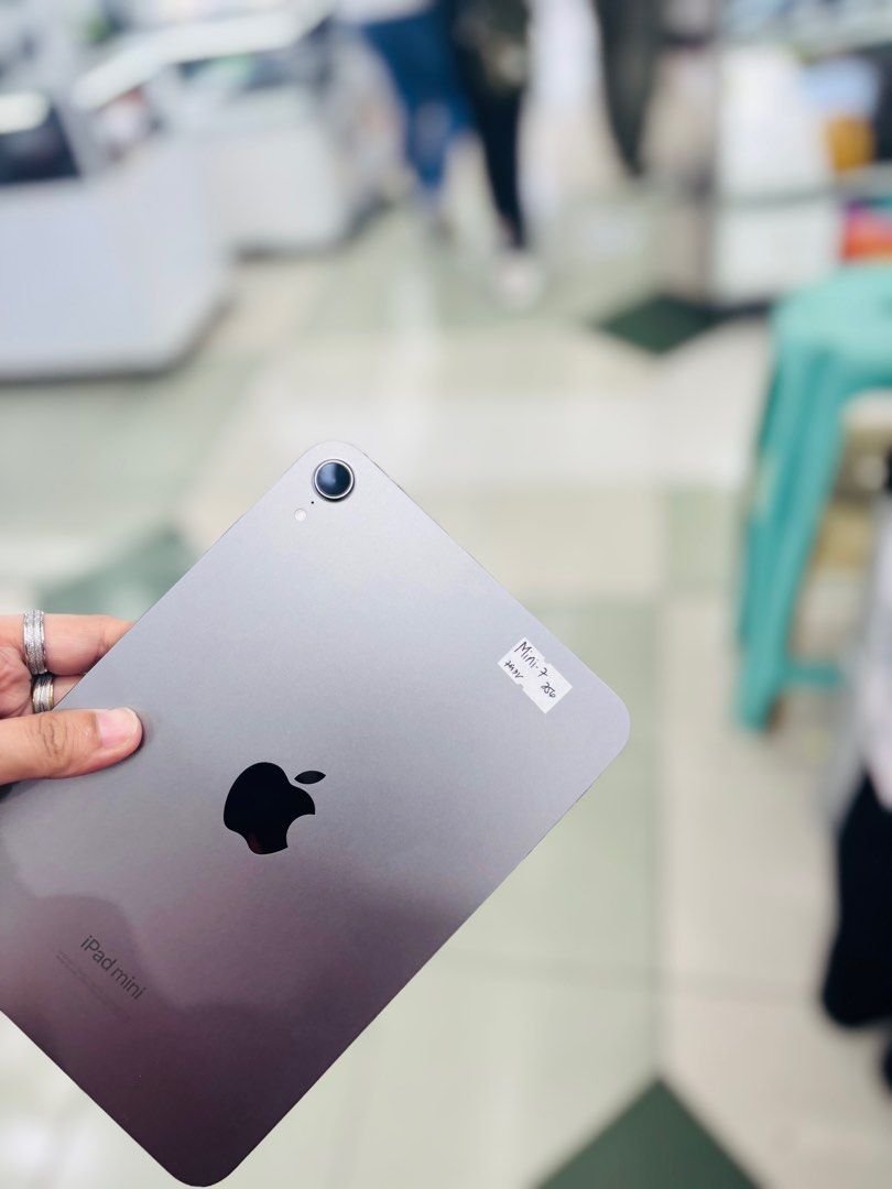 Ipad Mini 7 256GB A17 Wifi only no issues Slightly used (Category: iPad) located in San Juan City. Submitted by najihahtelecomshop2018 (Listing ID 1373364363, Image 3). Description: Legit Store | Original unit FOR SALE | TRADE / SWAP ▫️INSTALLMENT thru: 🔸Credit Card (straight / installment) 🔸Ggives / Gcredit + 6% interest 🔸Spay Later + 6% interest (RFS: Buy and Sell any kinds of Gadgets) Description: Ipad MINI 7 256GB 100% Battery Health Unli 