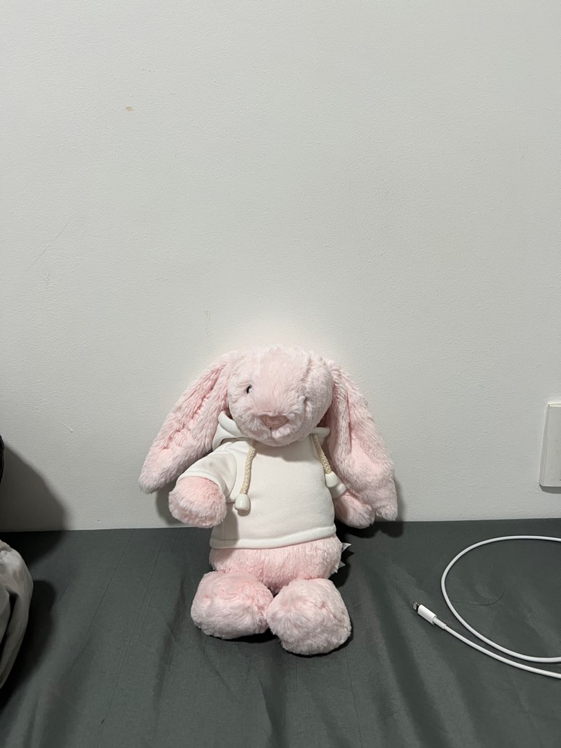 Jelly Cat pinky bunny, Hobbies & Toys, Toys & Games on Carousell