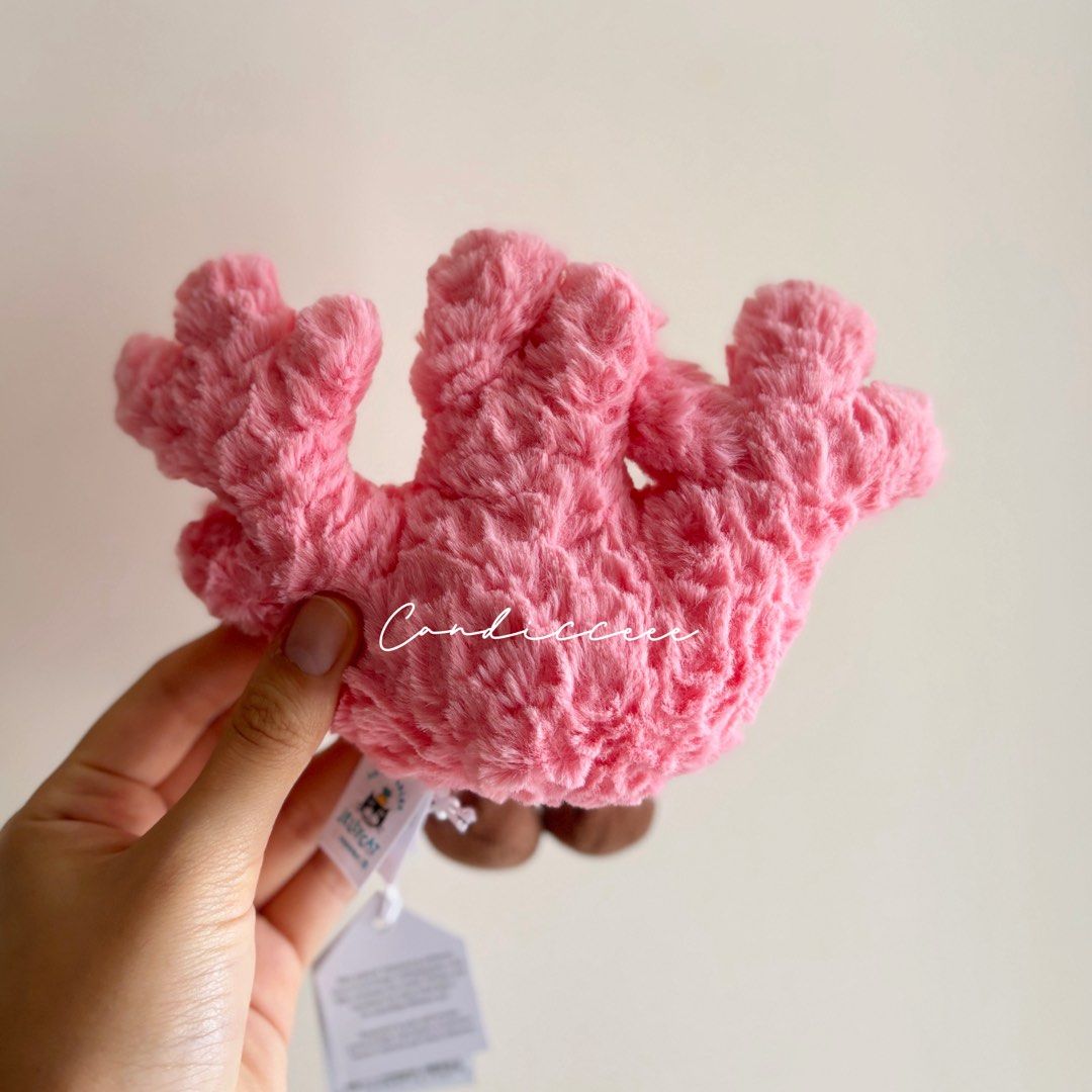Jellycat Amuseables Coral/ Jellycat珊瑚, 興趣及遊戲, 玩具& 遊戲類