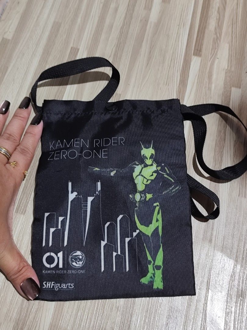 Kamen Rider Sling Bag (Category: Sling Bags) located in Manila. Submitted by MissPanda (Listing ID 1373253852, Image 2). Description: Ichiban Kuji SHFiguarts Kamen Rider F Prize Sacoche Sling Bag from Japan Price and Details on each Photo. 🫶 LOC: Tondo, Manila MOP: Gcash / Maya / Bank Transfer TYIA! 🫶🫶🫶🫶.
