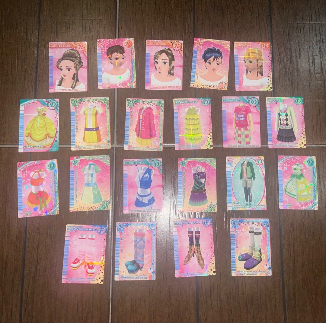 LOVE & BERRY Cards (Negotiable) UPDATED (Category: Raw Singles) located in Pasig City. Submitted by luviteehee (Listing ID 1373374936, Image 1). Description: Very very well loved love and berry cards 💗 super hard to let go, so i hope they would be loved and cherished by the next buyer as much as i did 😊 Price is still negotiable! Esp when buying a lot. dm if interested 💫 Loc: Cainta, Rizal Payment first policy! MOP: Gcash MOD: Same day deliver
