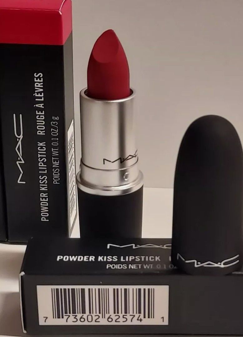 MAC Powder Kiss lipstick (Ruby New) (Category: Makeup) located in Quezon City. Submitted by uptrendglam (Listing ID 1373312024, Image 1). Description: MAC bullet powder lipstick Ruby New shade. Guaranteed authentic..