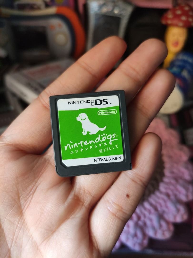 NINTENDO GAME: NINTENDOGS JAPAN (WORKING) (Category: Nintendo) located in Manila. Submitted by angelzzzbratz (Listing ID 1373373314, Image 1). Description: ☘️NINTENDOGS JAPAN (WORKING) Tignan po ng mabuti bago mag mine ✨340✨.