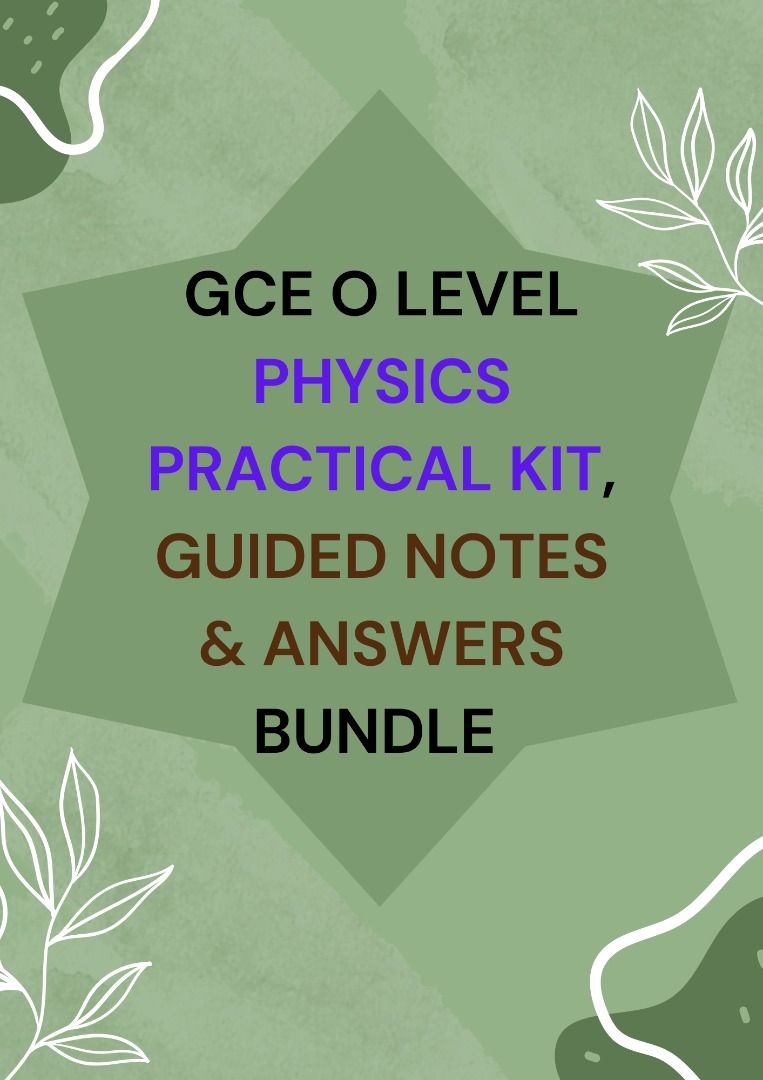[Physics Science Practical] Cambridge O level Physics Preparatory ...