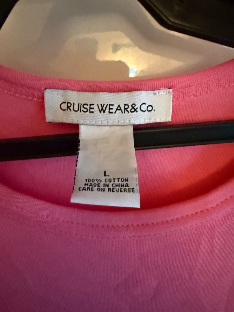 Pink Seahorse Gem Shirt (Category: Shirts) located in Manila. Submitted by dencluttering101 (Listing ID 1373308367, Image 3). Description: Cruise Wear & Co. Pink Seahorse Gemstone Shirt in Large Material is so soft and so nice in actual.