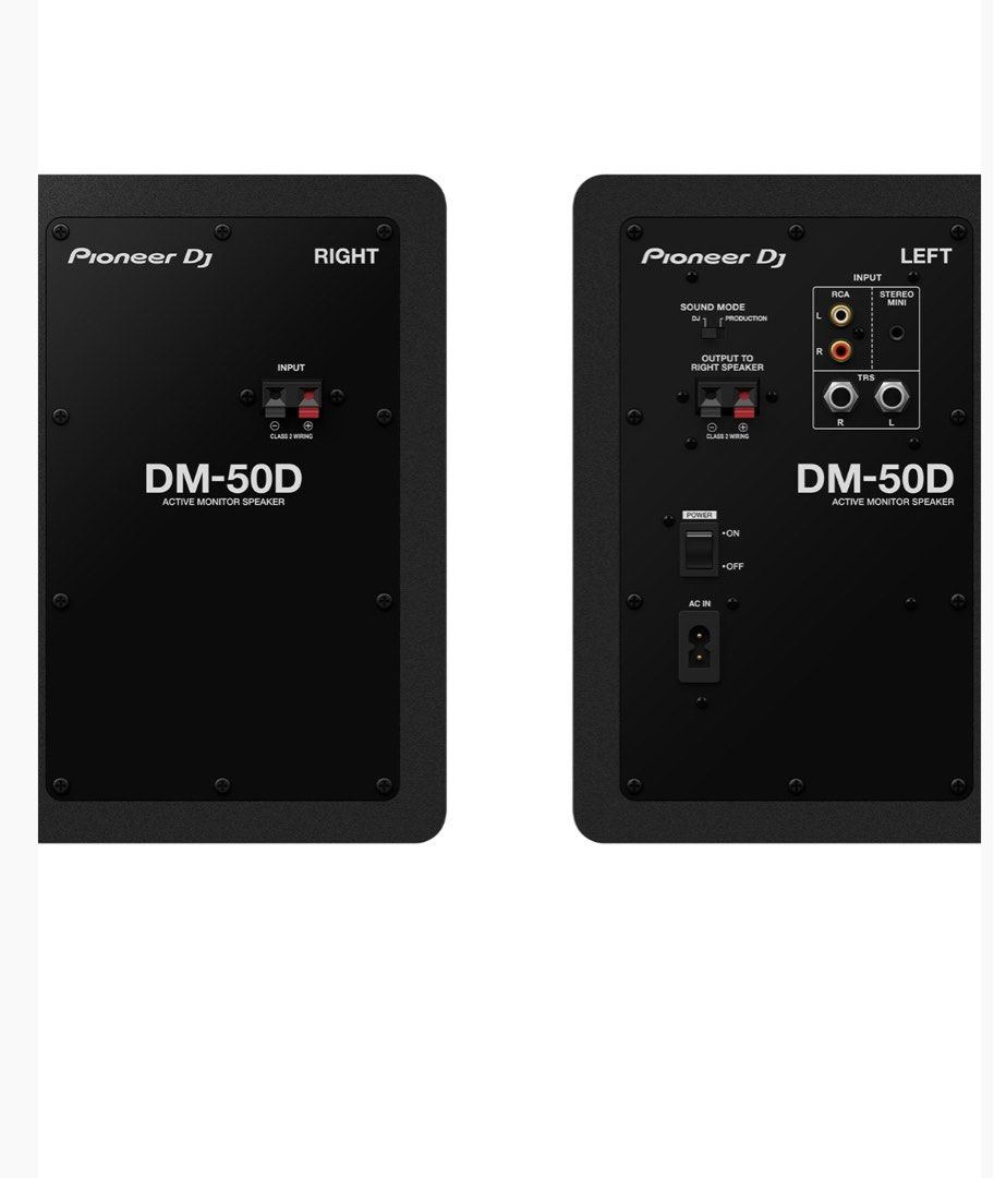 Pioneer DM-50D Active Monitor Speaker (Pair) (Category: Soundbars, Speakers & Amplifiers) located in Singapore. Submitted by djmusicshop (Listing ID 1373301552, Image 3). Description: Brand new in box with warranty .