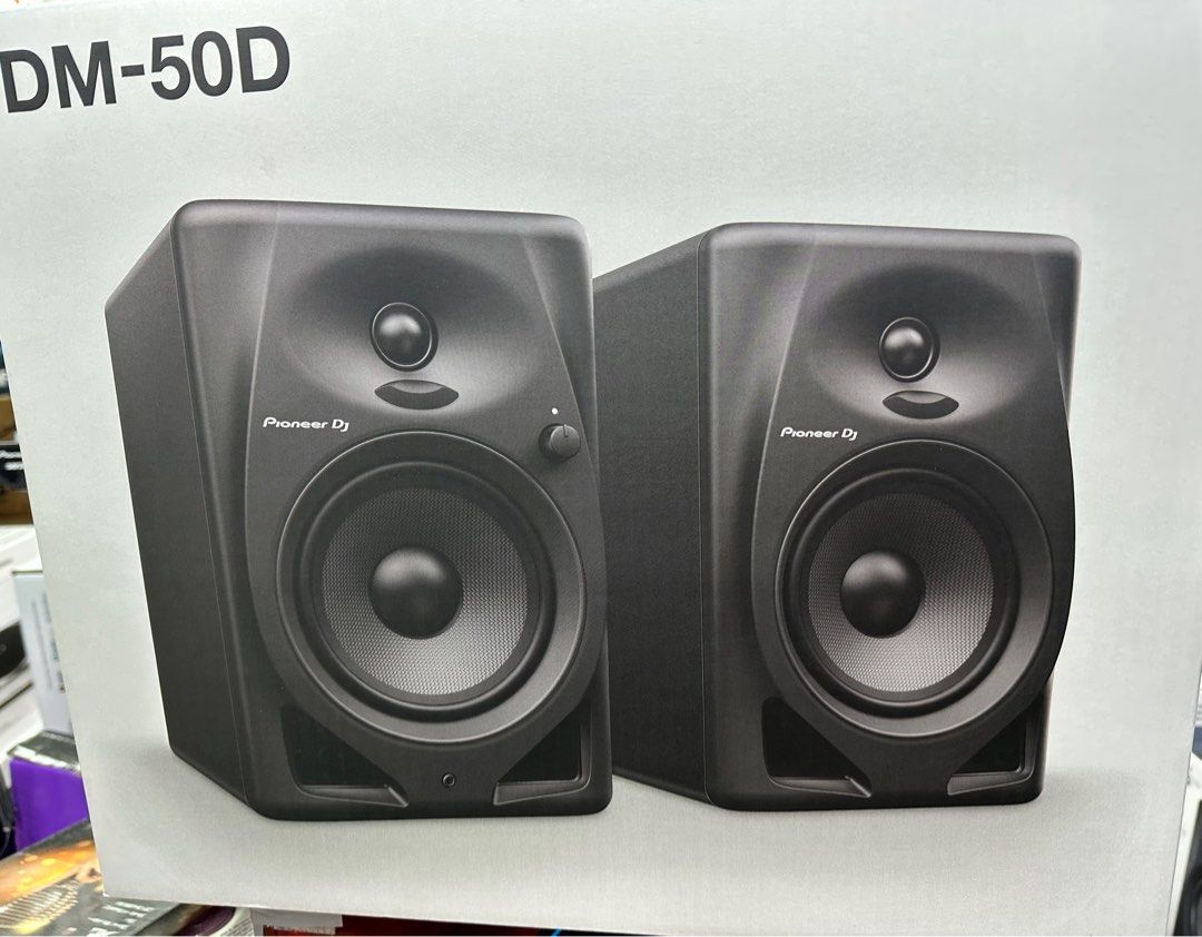 Pioneer DM-50D Active Monitor Speaker (Pair) (Category: Soundbars, Speakers & Amplifiers) located in Singapore. Submitted by djmusicshop (Listing ID 1373301552, Image 1). Description: Brand new in box with warranty .