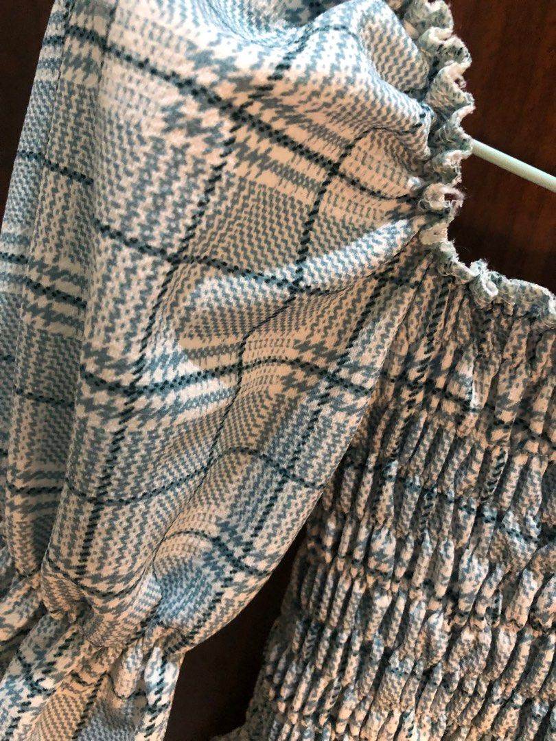 Plaid puffer dress (Category: Dresses) located in Quezon City. Submitted by ethyl_ (Listing ID 1373290732, Image 3). Description: .