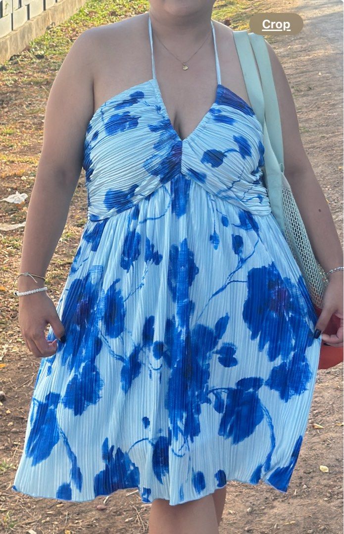 Plus Size Blue Summer Dress (Category: Dresses) located in Marikina City. Submitted by decltqueen (Listing ID 1373348671, Image 1). Description: Bought for 700 Only used once for the pics! (As seen) I am a size 2XL, this one’s 3XL kaya maluwag sya sa back ko. .