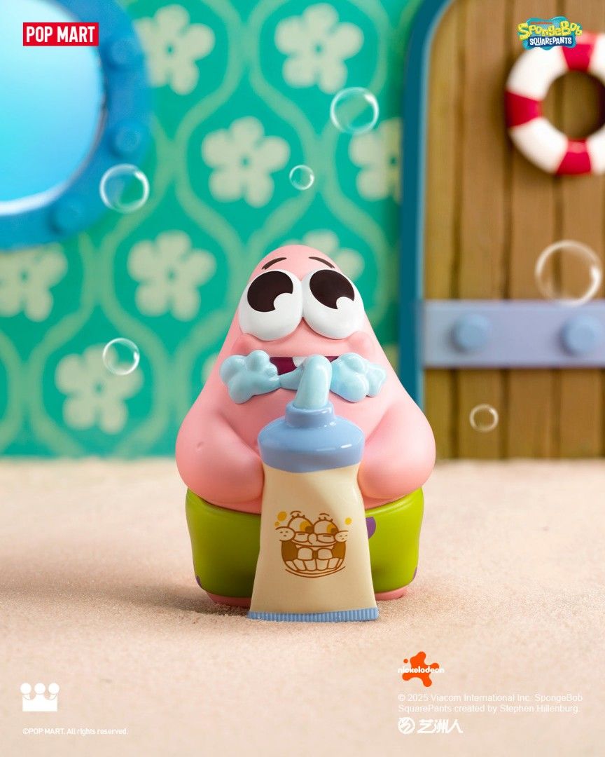 Patrick Toothpaste Popmart Spongebob best friend TOOTHPASTE TASTING Patrick, Hobbies ...