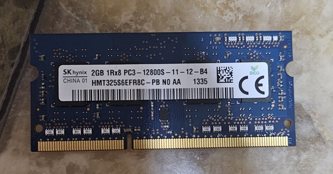 SK Hynix 2GB DDR3 Laptop RAM