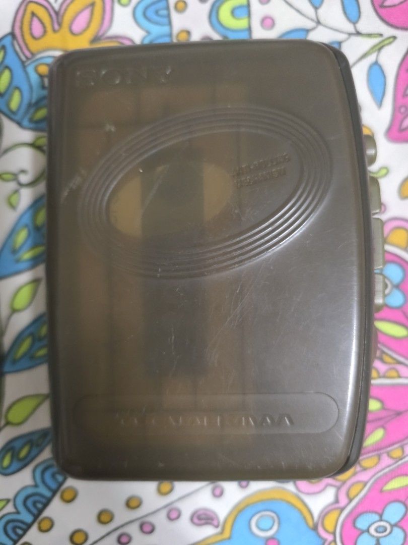 Sony Walkman Cassette Player (Category: Portable Music Players) located in Caloocan City. Submitted by chorky28 (Listing ID 1373291254, Image 2). Description: Tape working ✅️ Radio working ✅️.