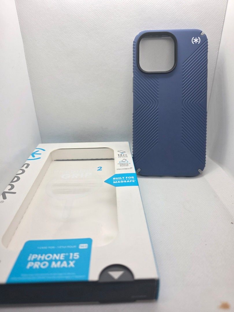 Speck presidio case for iphone 15 pro max (Category: Cases & Sleeves) located in Las Pinas. Submitted by jhered (Listing ID 1371452850, Image 2). Description: sale brandnew original with magsafe sale for 1500 each las pinas area.