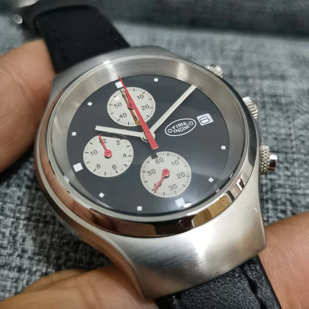 Time Engine Chronograph second original, Fesyen Pria, Jam Tangan di ...