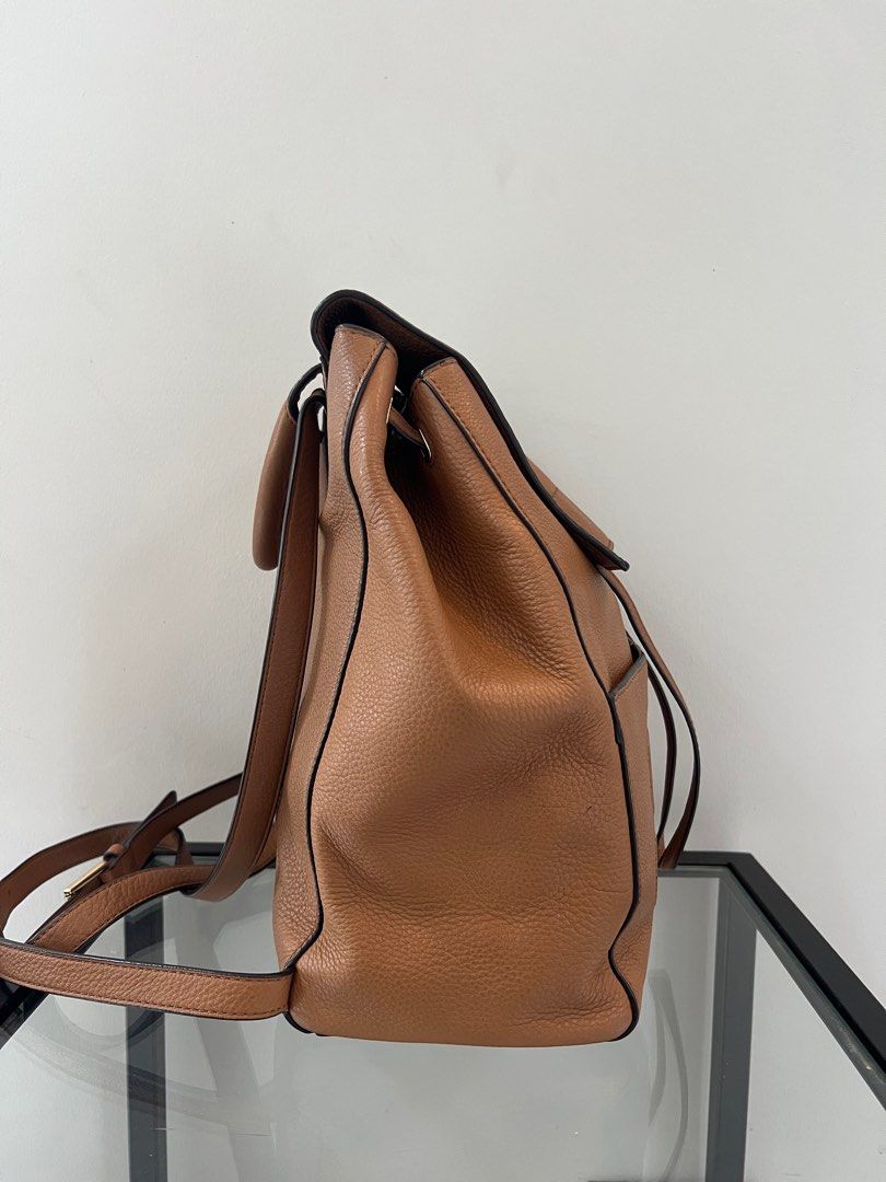 Tory Burch Leather Backpack (Category: Luxury Bags & Wallets) located in Quezon City. Submitted by hollaashopp (Listing ID 1373338958, Image 3). Description: Tory Burch leather back pack Lightly used Good condition With original dust bag Retail for php 35,000.