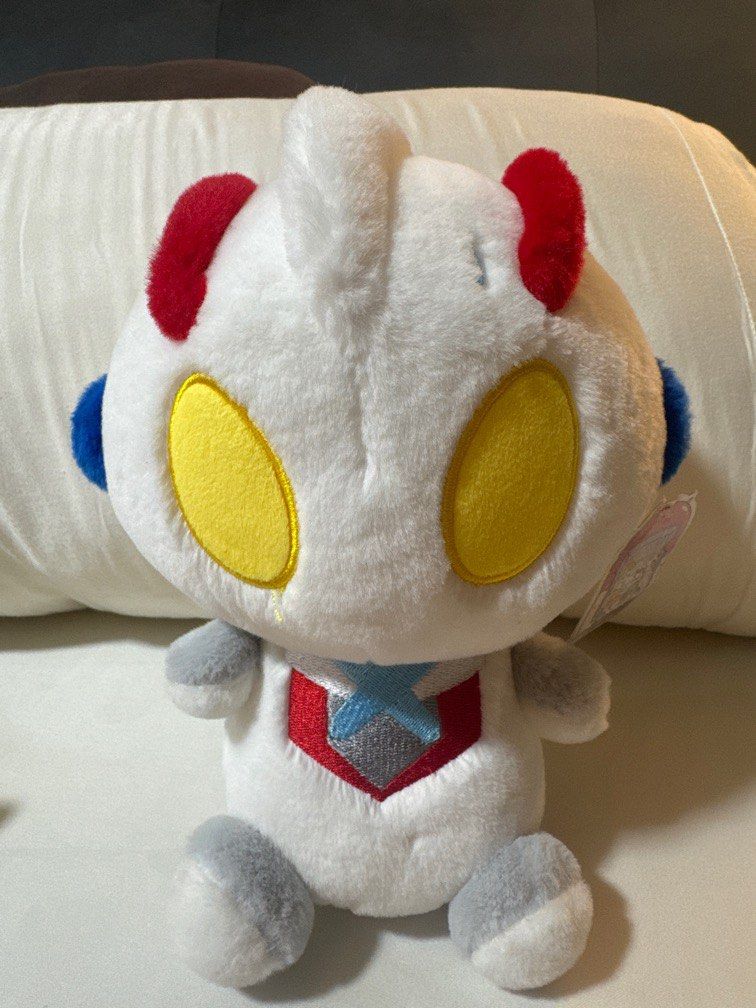 Ultraman soft toy (Category: Plushies & Soft Toys) located in Singapore. Submitted by hazel_linda (Listing ID 1373368697, Image 1). Description: Brand new New use before .