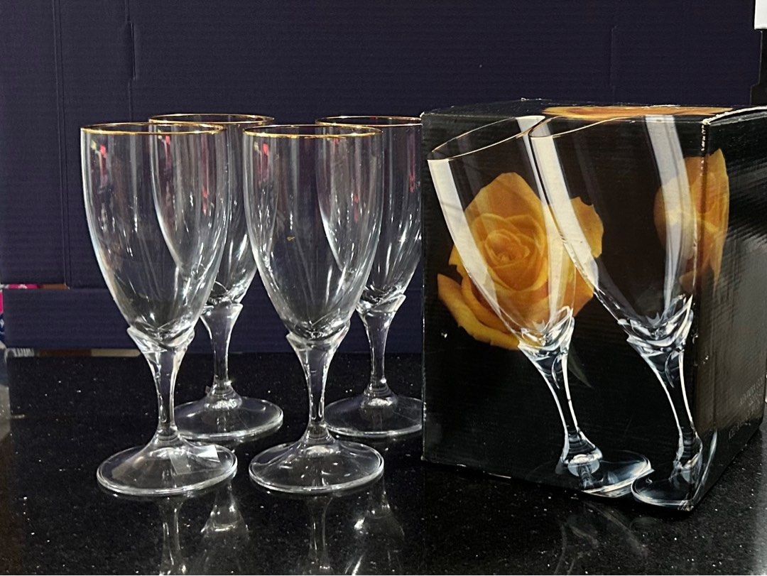 Wine Glasses / Goblets Set of 4 (Category: Other Kitchenware & Tableware) located in Quezon City. Submitted by etelin (Listing ID 1373302346, Image 1). Description: Wine Glasses / Goblets Set of 4.