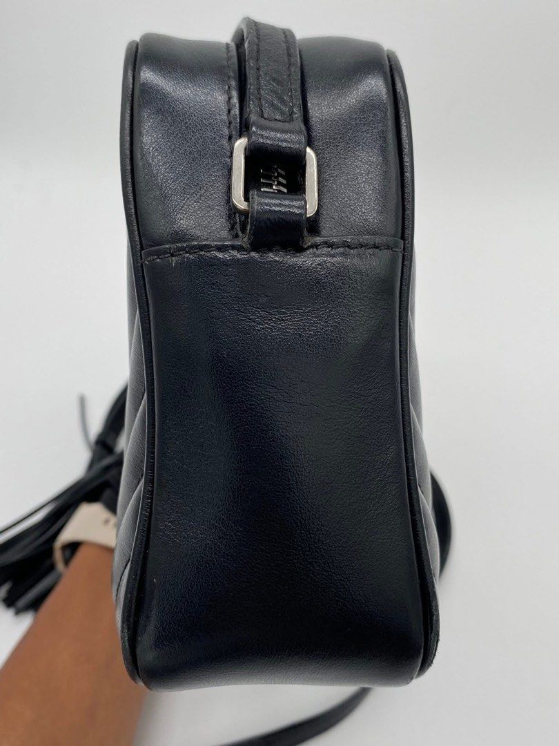 YSL lou camera bag (Category: Luxury Bags & Wallets) located in Quezon City. Submitted by preetycindz (Listing ID 1373262401, Image 3). Description: Authentic Ysl lou camera bag with tassel Still in good condition Inclusion with box.