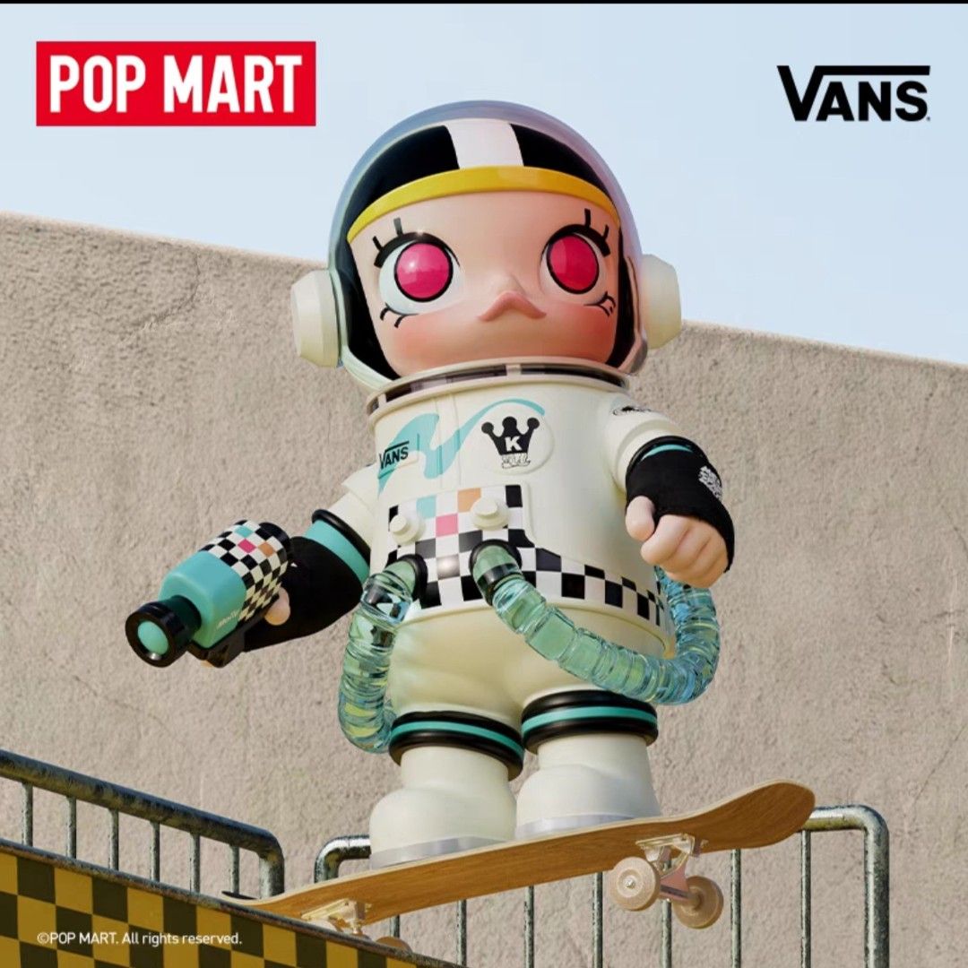 スポーツ MEGA SPACE MOLLY x Vans 400% popmart Pop Mart Mega Space Molly Vans 400% - GB