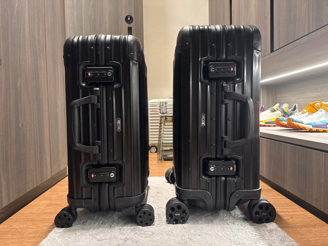 45L Rimowa Topas Stealth Cabin Plus, Hobbies Toys, Travel