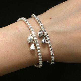 925 Sterling Silver Elastic Bracelet63008608143107110