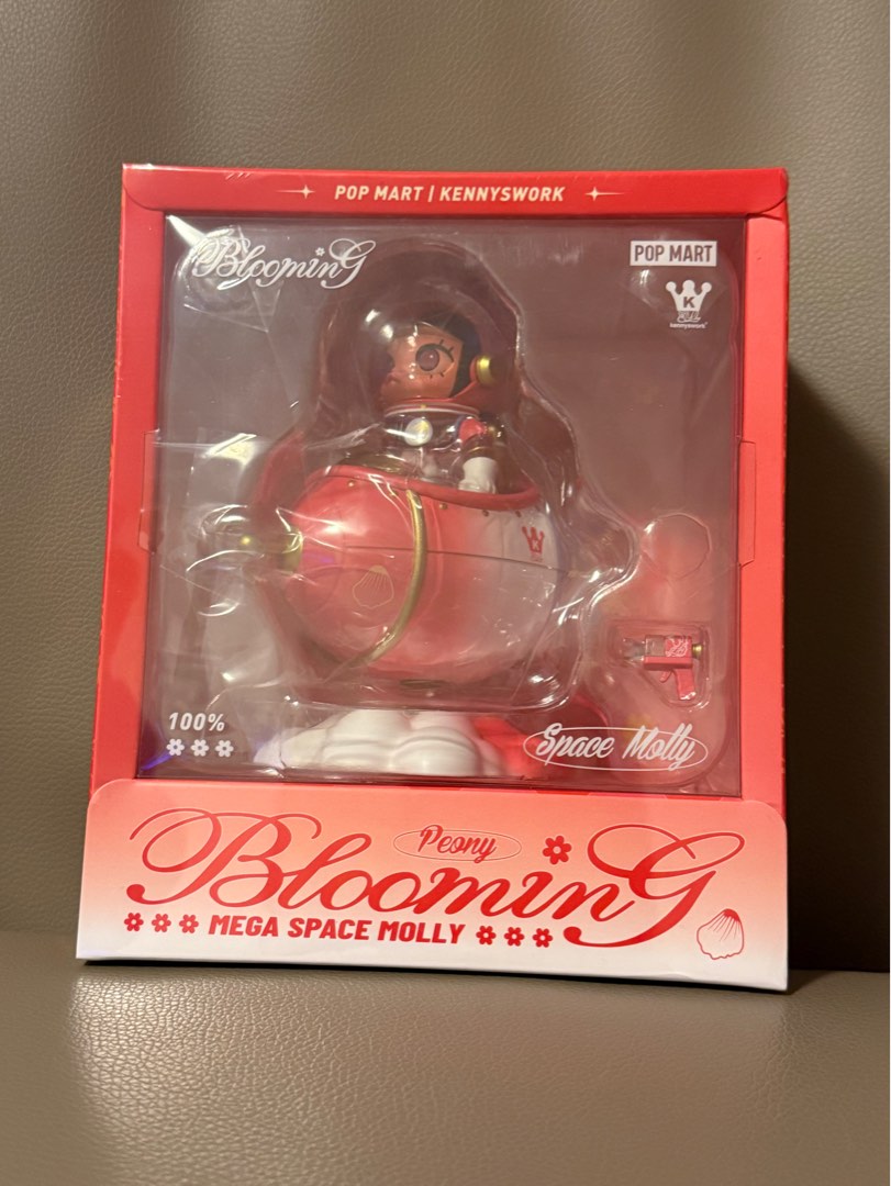 MEGA SPACE MOLLY 100% Blooming Peony牡丹 MEGA Space Molly 100% Blooming Series Peony Figurine - 绽放