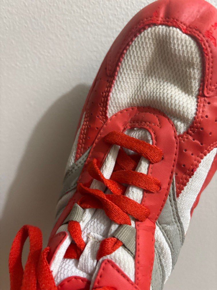 Adidas Sprint Spikes (Category: Sneakers) located in Taguig. Submitted by multiverse2 (Listing ID 1373443244, Image 3). Description: Adidas Sprint Spikes USA Size 11.5 Spikes are attached under No Tool included to remove the spikes!!.