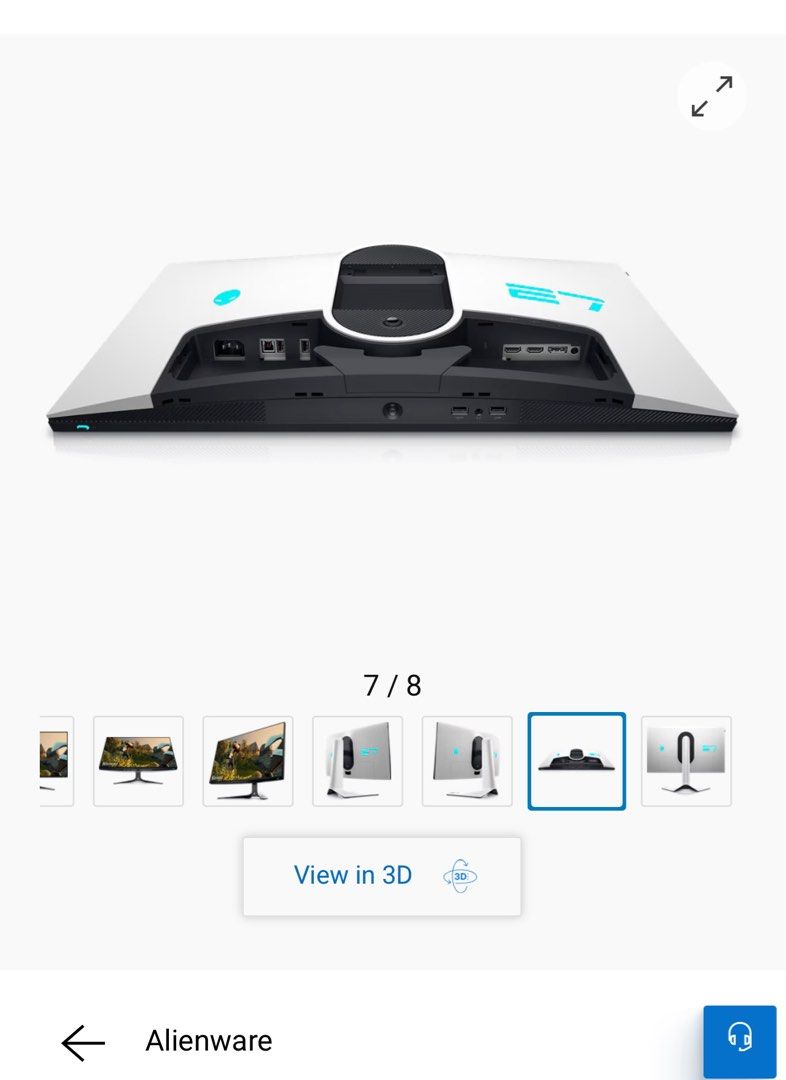 Alienware 27 Gaming Monitor - AW2723DF (Category: Monitor Screens) located in Singapore. Submitted by shop_tilludrop (Listing ID 1373501248, Image 1). Description: https://www.dell.com/en-sg/shop/alienware-27-gaming-monitor-aw2723df/apd/210-bfox/monitors-monitor-accessories.