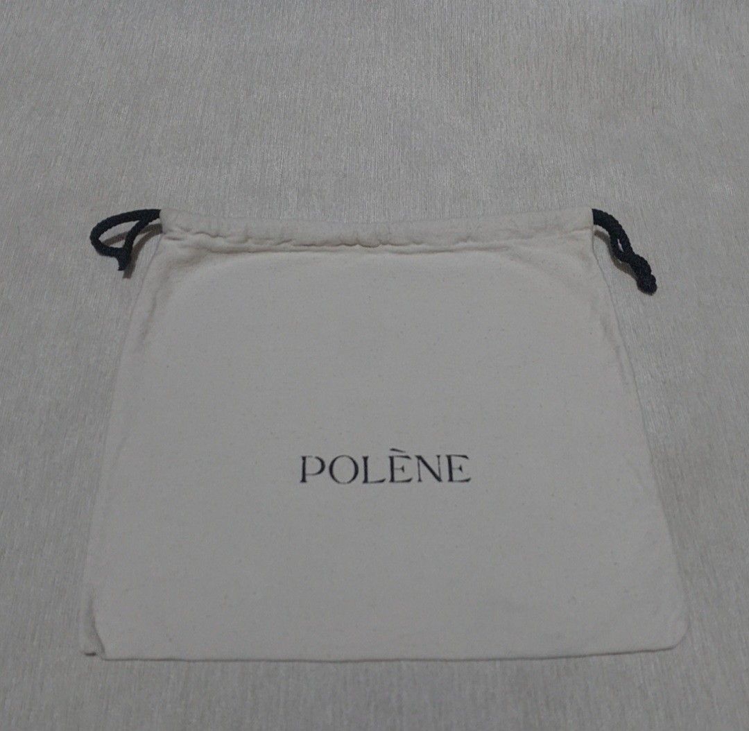 Authentic Polene Dust bag 11.5x13 inches (Category: Luxury Bags & Wallets) located in Manila. Submitted by jfluxury.co (Listing ID 1373551108, Image 2). Description: excellent condition no flaws bought in Japan 🇯🇵 💯% Authentic. 😊 Money back guarantee. 😊 Clean and ready to use na..